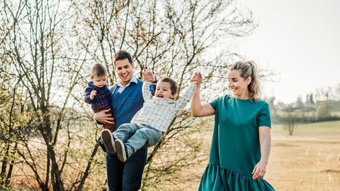 und Spring Family Mini Session