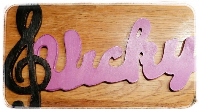 und Namenschild