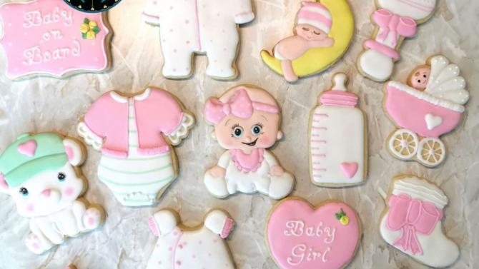 und Cookies For A New Baby