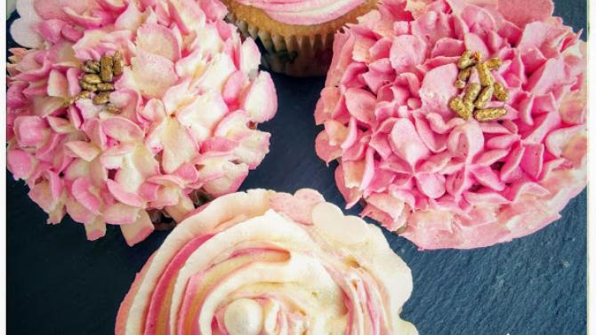 und Box 4 Cupcakes MutterTag - Cajitadeco X 4 Cupcakes