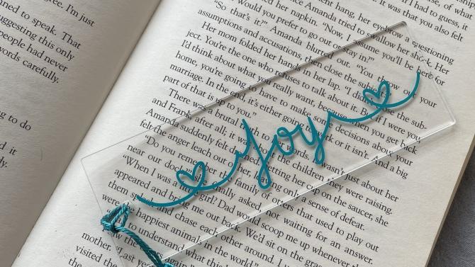 und Personalised Bookmark