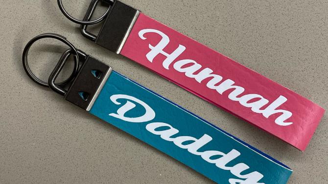 und Personalised Keyring