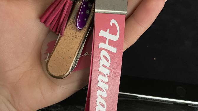 und Personalised Keyring