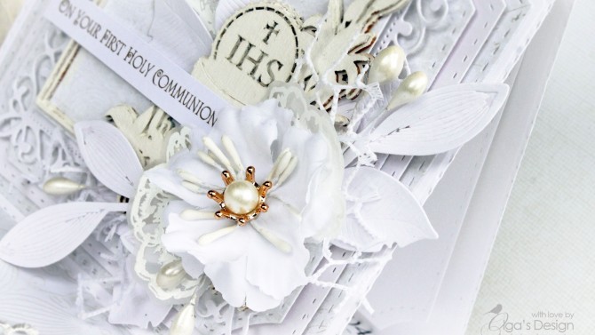 und Handmade First Communion Card