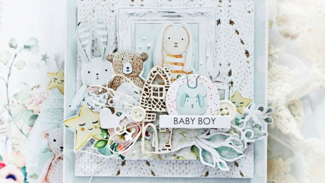 Image of Baby Boy Handmade Card