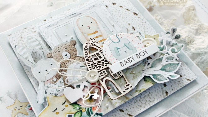 und Baby Boy Handmade Card