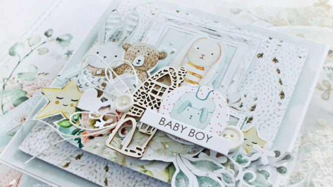 und Baby Boy Handmade Card