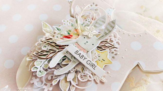 und Baby Girl Body Handmade Card