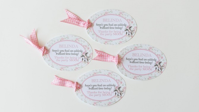 Image of Personalised Paper Party Decoration Kit - Printed