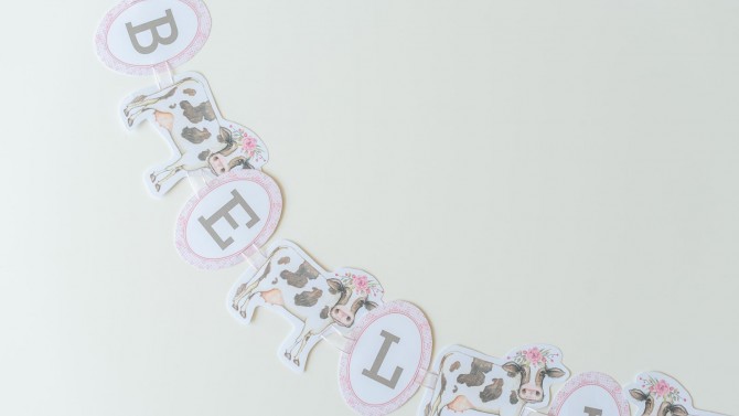 und Personalised Paper Party Decoration Kit - Online