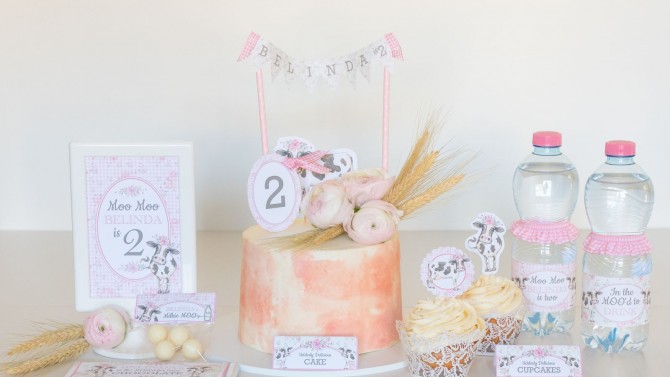 Image of Personalised Paper Party Decoration Kit - Online